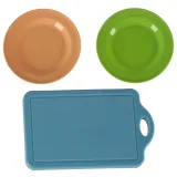 plastyczne warzywa i owoce rozdzielane na części do krojenia