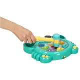 zabawka krab z regulacją głośności i młotkiem w zestawie