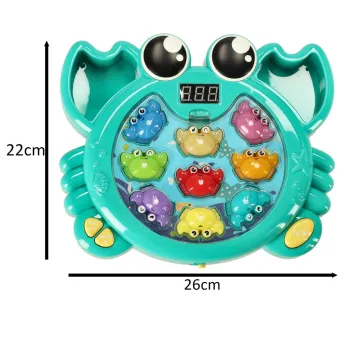 łowienie krabów wędką na planszy – zabawa zręcznościowa dla dziecka