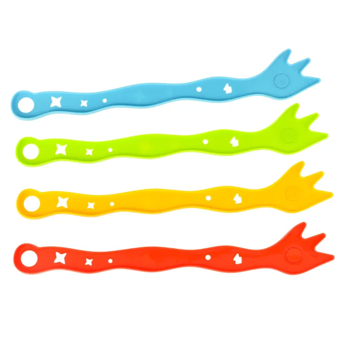 Wymiary opakowania gry Złap potwory z widocznym logo produktu