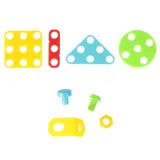 śrubokręt i klucz z zestawu konstrukcyjnego