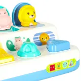 widok zwierzątek schowanych pod panelami gry dla dzieci