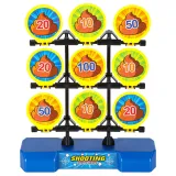 Gra zręcznościowa z mechanicznie działającym pistoletem dla dzieci