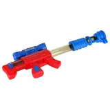 Wszystkie elementy zestawu gry zręcznościowej na białym tle