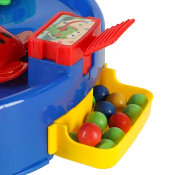 fragment planszy przedstawiający szczegóły mechanizmu żabki