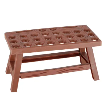 kolorowa podstawka z otworami i śrubkami do nauki manipulacji