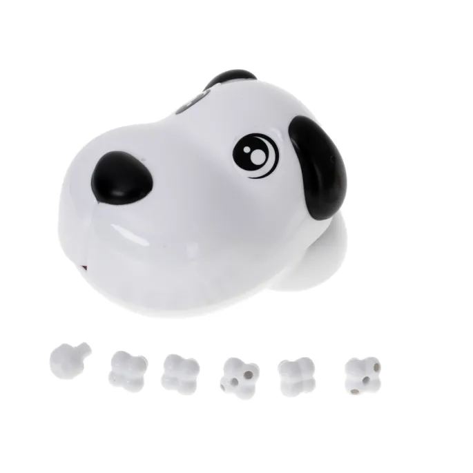 kolorowe przybory dentystyczne na stojaku