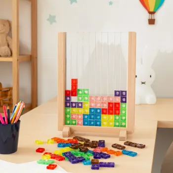 Komfortowe, wyszlifowane klocki gotowe do układania na planszy