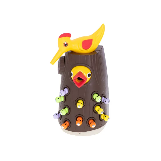 zbliżenie na kolorowe robaczki z magnesem do gry dla dzieci