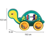 wygładzona powierzchnia elementów żółwika przyjazna dla dzieci