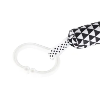 Grzechotka sowa prezentująca różnorodne materiały i tekstury