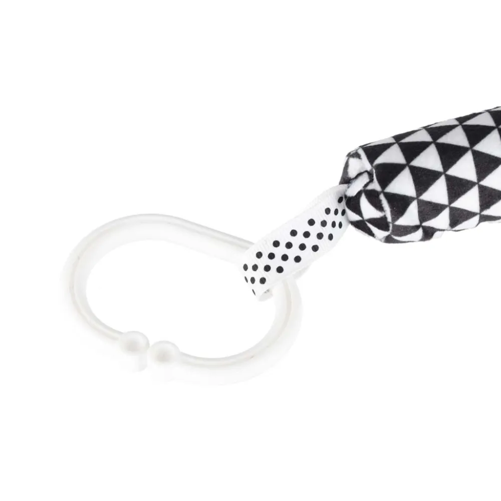 Grzechotka sowa prezentująca różnorodne materiały i tekstury