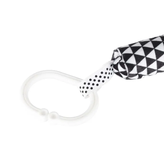 Grzechotka sowa prezentująca różnorodne materiały i tekstury