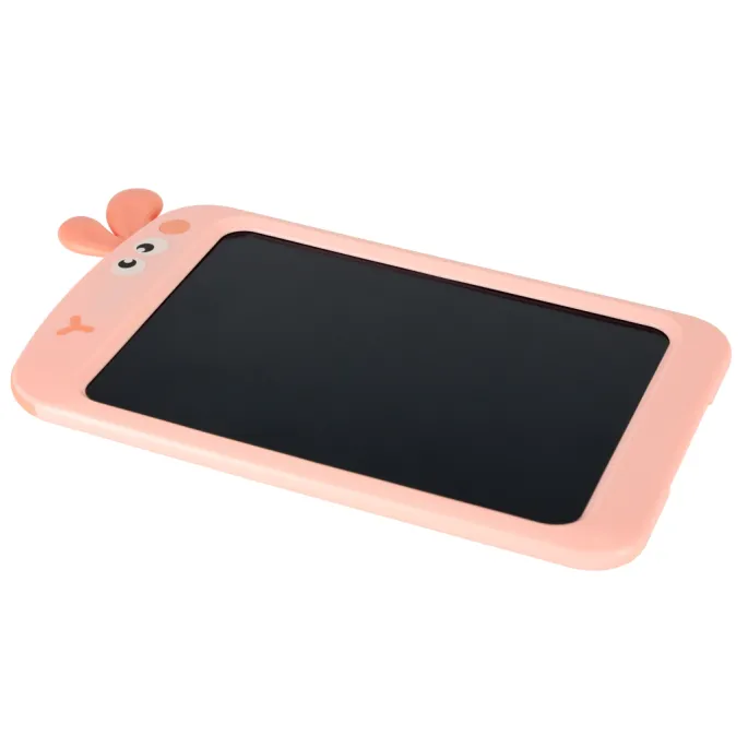 Tablet dla dzieci do zabawy i nauki pisania w formie uśmiechniętego królika