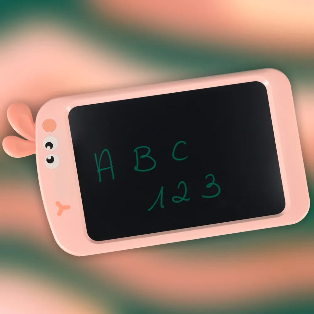 Prezentacja tabletu graficznego z ekranem lcd i funkcją szybkiego kasowania