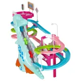 efekt świetlny led na torze wyścigowym dinozaur