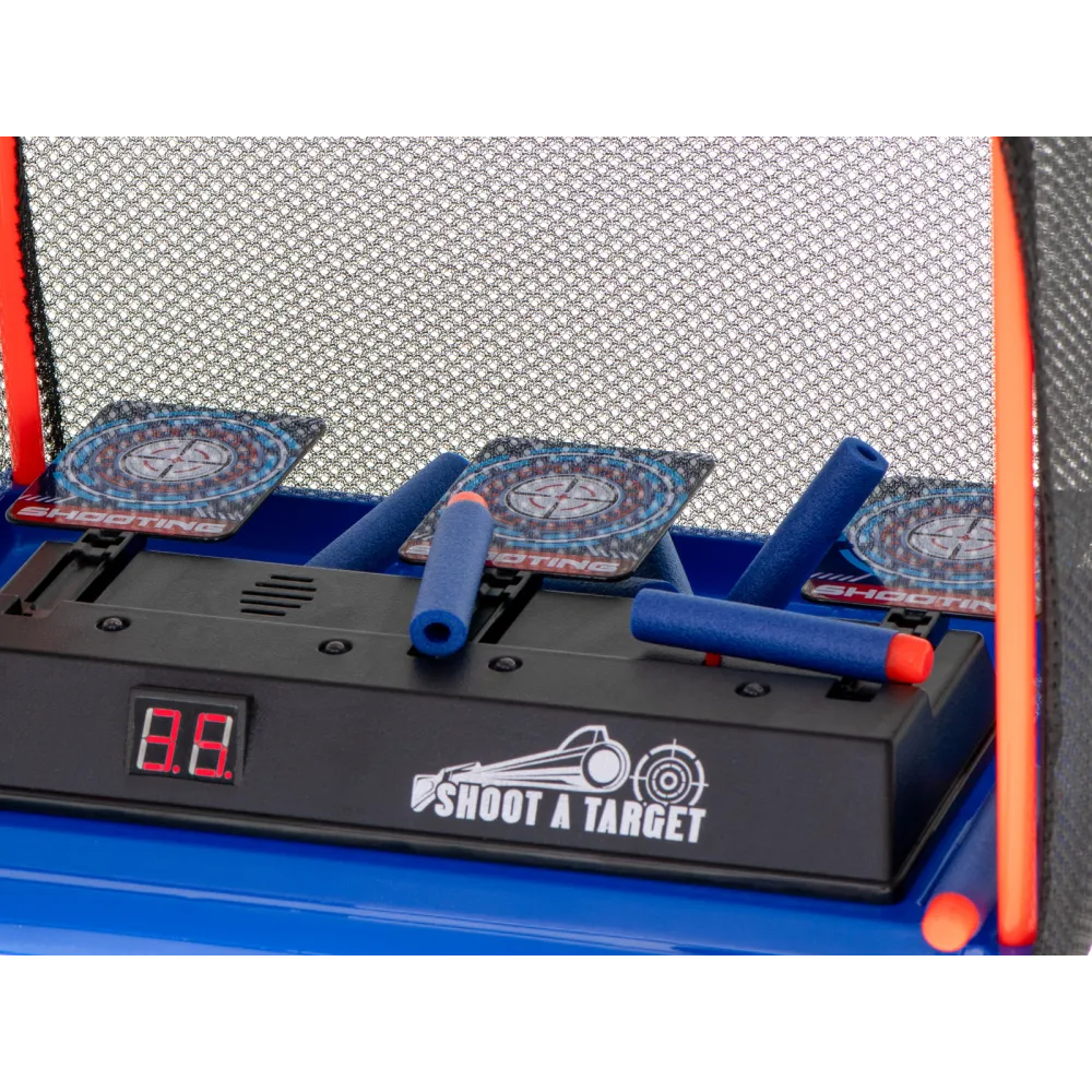 Elementy zestawu do samodzielnego montażu siatki przy tarczy