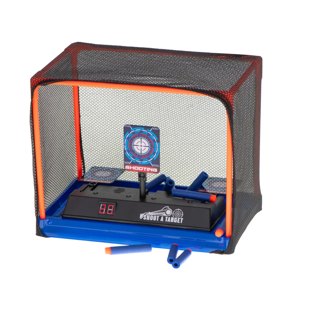 Zestaw tarczy elektronicznej do strzelania z piankowymi strzałkami