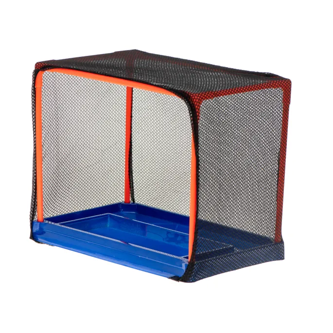 Widok stabilnej plastikowej tarczy elektronicznej na stole