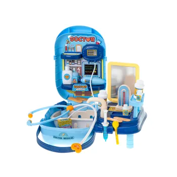 plastikowy termometr i strzykawka jako część zestawu