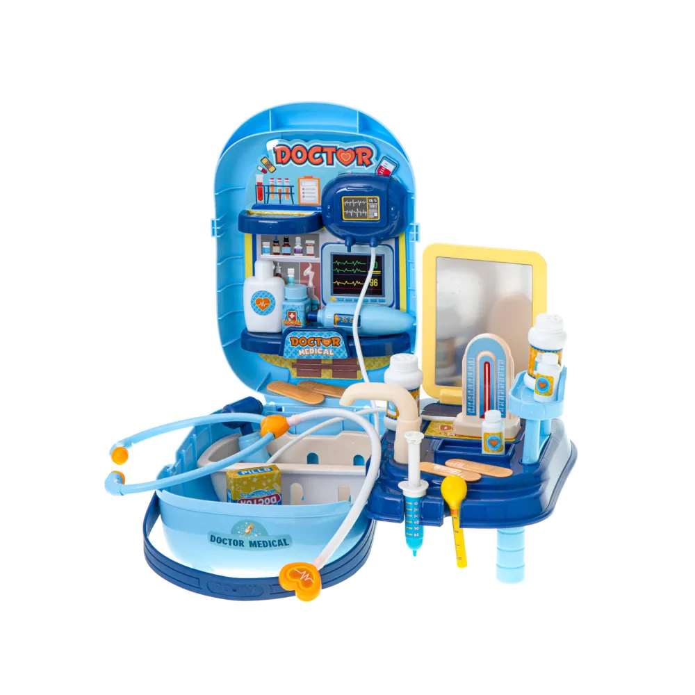 plastikowy termometr i strzykawka jako część zestawu