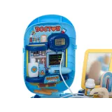 widok wszystkich akcesoriów medycznych z zestawu