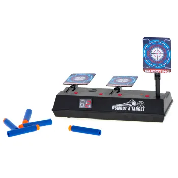 widok boczny elektronicznej strzelnicy z detalami konstrukcji