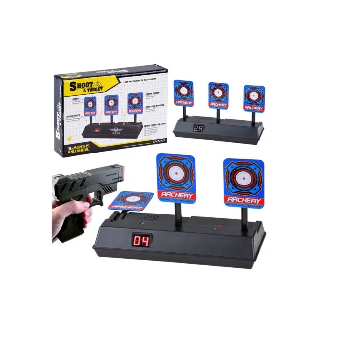 kompaktowa tarcza do strzelania ze złożonymi celami