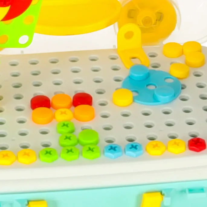 propozycje konstrukcji z książeczki dołączonej do zestawu