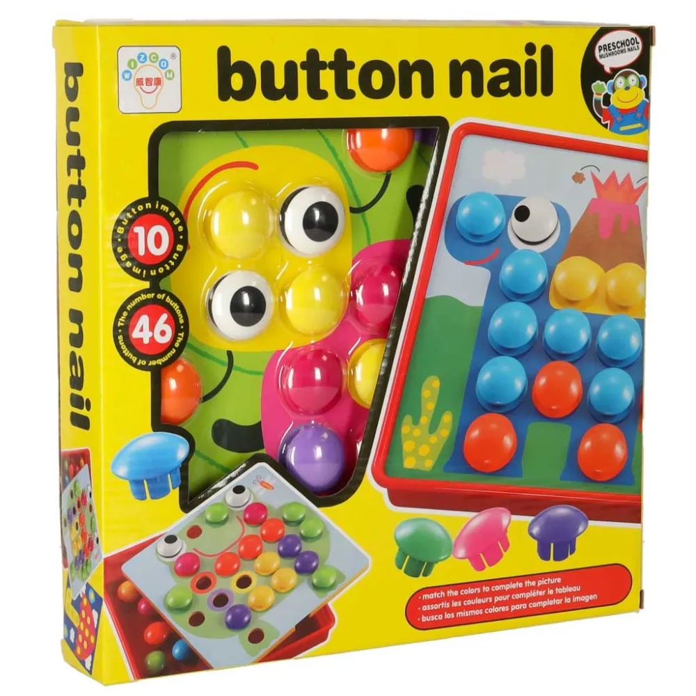 komplet układanki gotowy do zabawy na stoliku