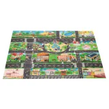 Zbliżenie na różnorodne znaki drogowe w zestawie do maty