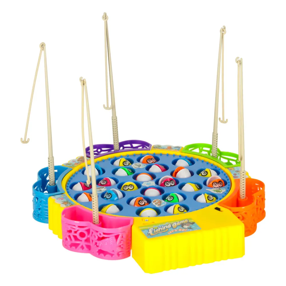 zbliżenie na ruchome rybki podczas rozgrywki zręcznościowej