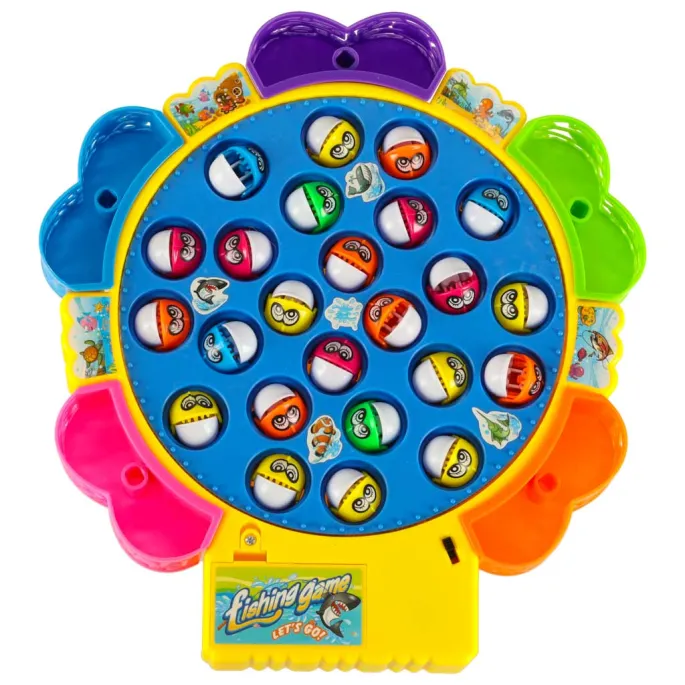 rybki na obracającej się podstawie ustawione do gry