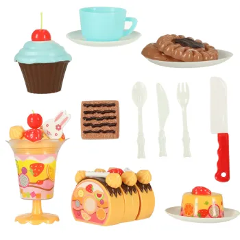 akcesoria do zabawy z plastiku ABS w niebieskiej kolorystyce