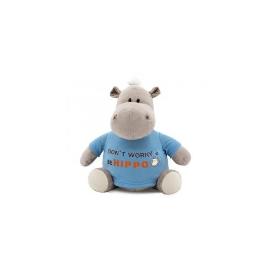 Przytulanka Hipopotam Po w bluzie Be Hippo 22cm T