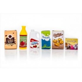 Kasa Fiskalna Sklep + akcesoria różowa E1