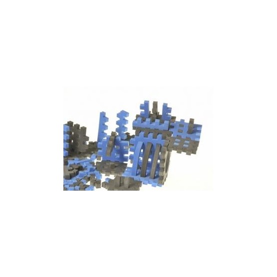 PIANKOWE PUZZLE SENSORYCZNE 230EL. blue-graphite premium U1