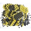 PIANKOWE PUZZLE SENSORYCZNE 230EL graphite-lemon premium U1