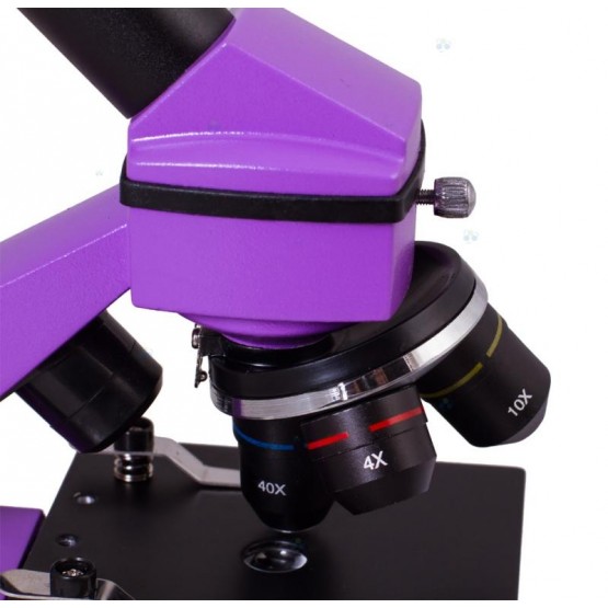 Mikroskop Levenhuk Rainbow 2L PLUS Amethyst\Fioletowy M1