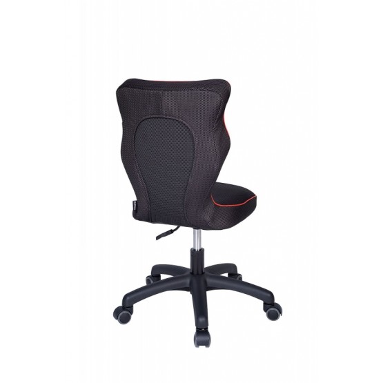 Krzesło obrotowe Rapid - rozmiar 4, lamówka czerwona R1