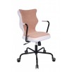 Krzesło obrotowe Lavre – rozmiar 6, stelaż czarny, brąz R1