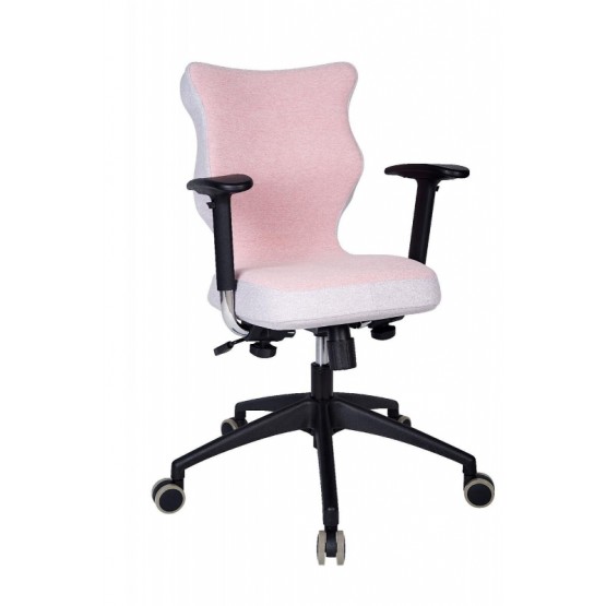 Krzesło obrotowe Lavre Prestiż-roz.6, stelaż czar, róż R1
