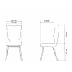 Krzesło Classic Visto - rozmiar 3 - kolor zielony R1