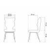 Krzesło Classic Visto - rozmiar 4 - kolor zielony R1
