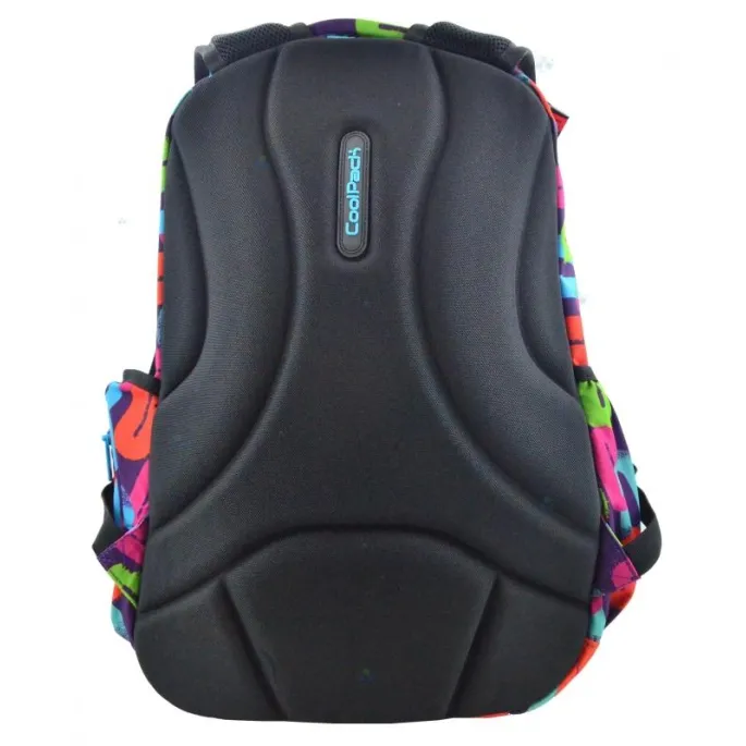 Tylna część plecaka z wygodnymi szelkami