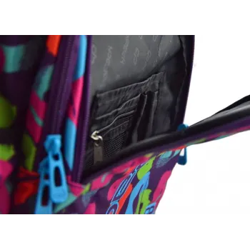 Plecak JOY MULTICOLOR z bocznymi kieszeniami