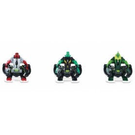 BEN 10 OMNITRIX 2 FIGURKI WYRZUTNIA DYSKÓW INFERNO SZYBCIOR