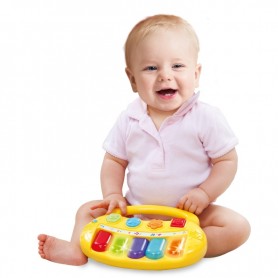 PCHACZ CHODZIK TELEFON PIANINKO 3 IN 1 SMILY PLAY