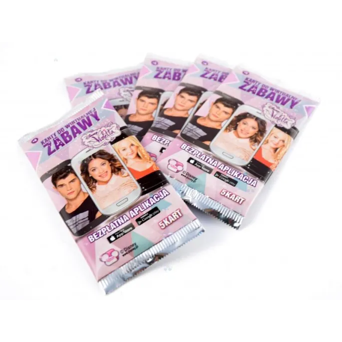 Zestaw kart do karaoke, tańca i mody.