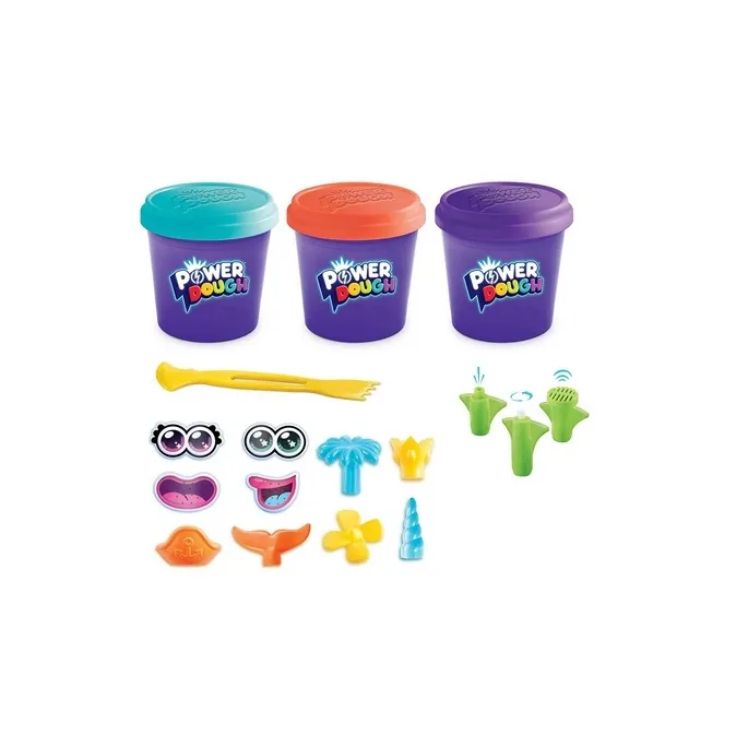 Zestaw akcesoriów do tworzenia stworków z ruchomymi elementami.